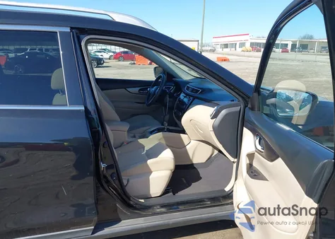 2016 Nissan Rogue Sv z USA, uszkodzony, nr VIN KNMAT2MT3GP599716